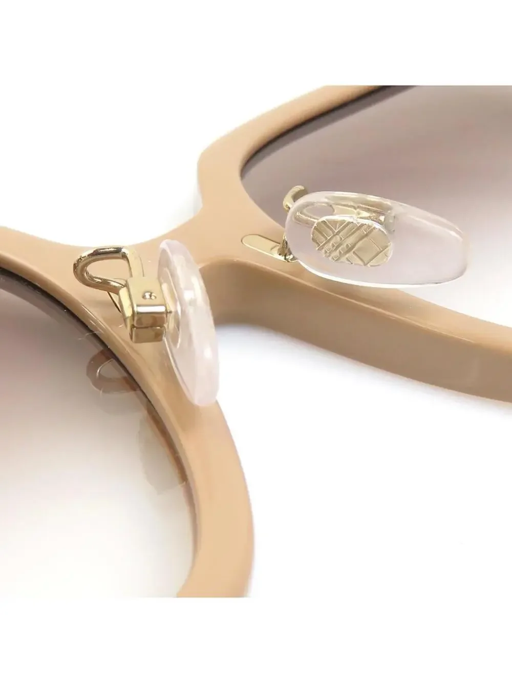 Auth Burberry Sunglasses Beige Plastic #284442B16B